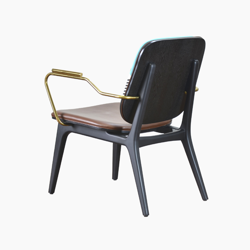 Thea Armchair Replica in Faux PU Leather FA238