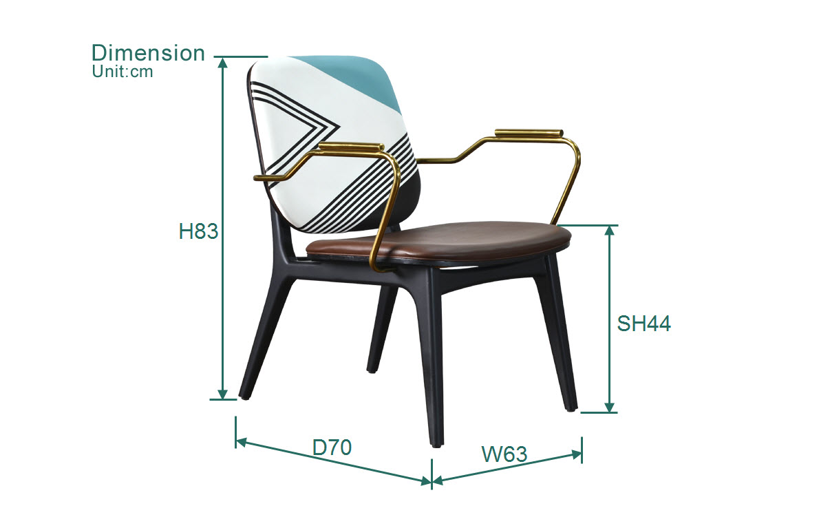 Fuleague office chaise lounge details FA238