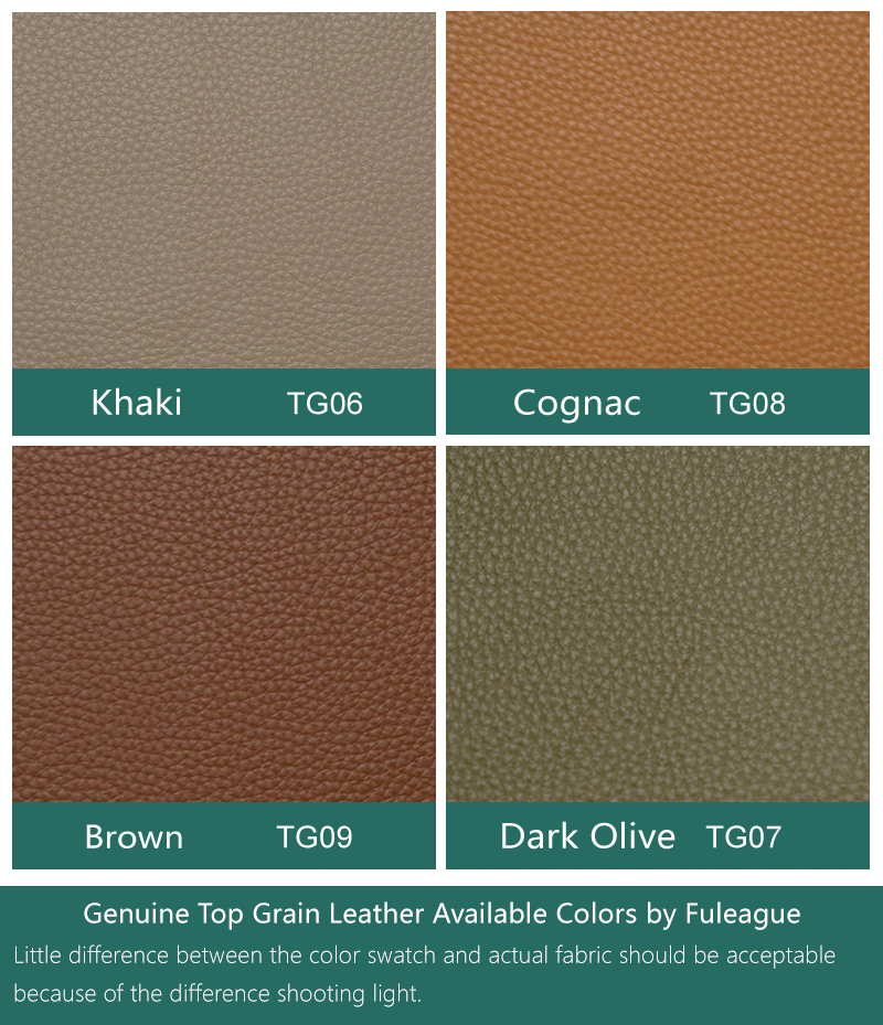 EAMS Lounge Chair and Ottoman in Top Grain Leather FA331-ITL