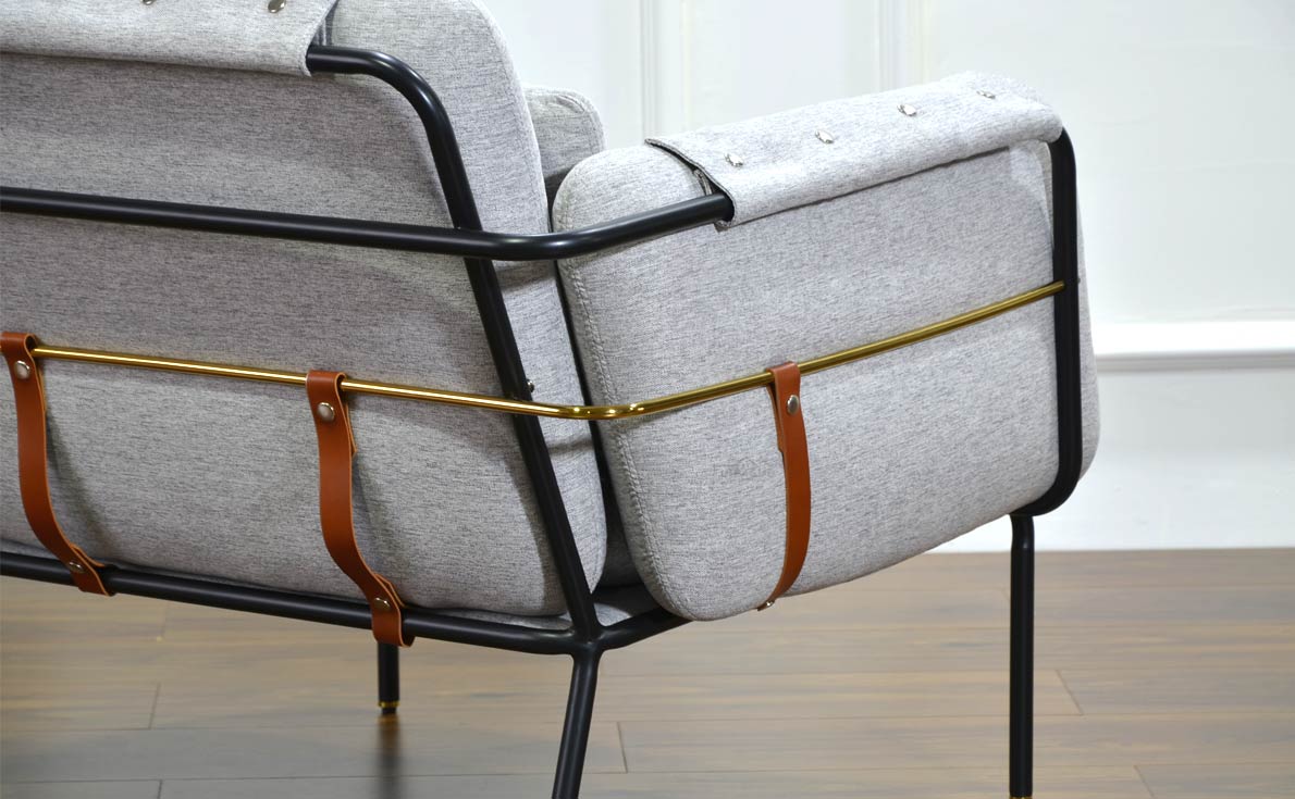 Fuleague 1 person couch high quality and comfortable for home, restaurant and hotel