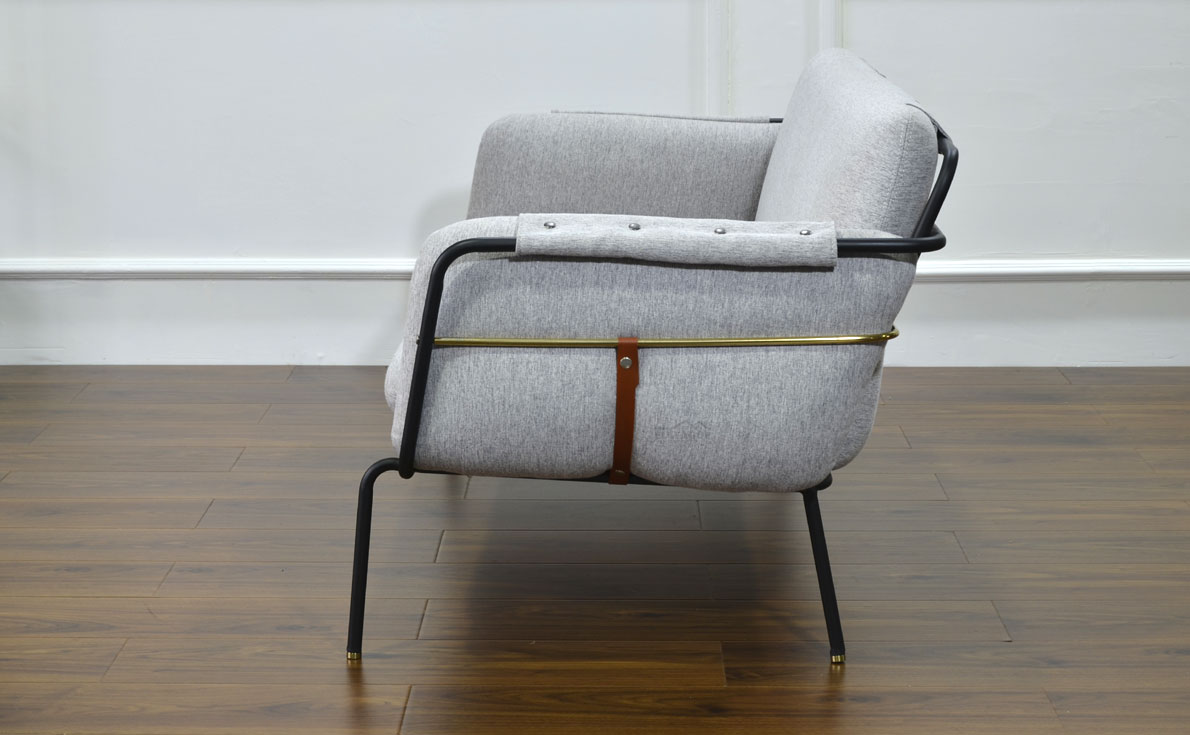 Fuleague loveseat fabric sofa high quality and comfortable for home, restaurant and hotel