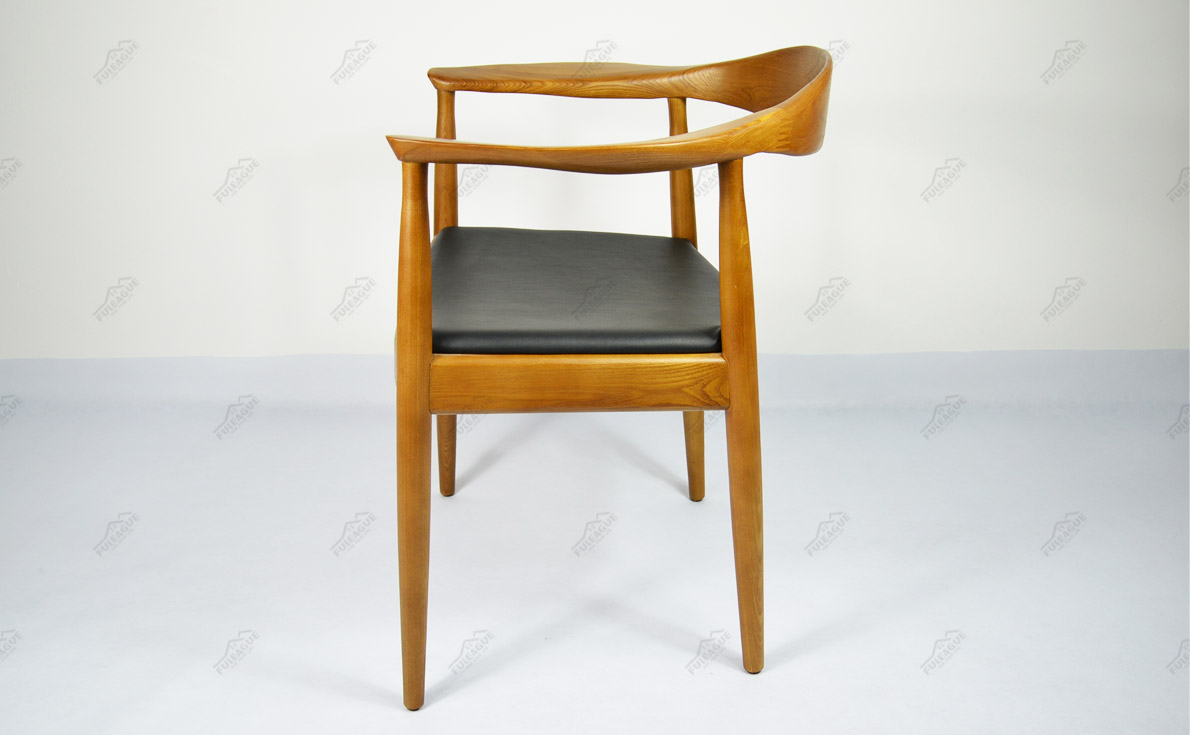 Fuleague wood leather dining chairs of high quality online shopping