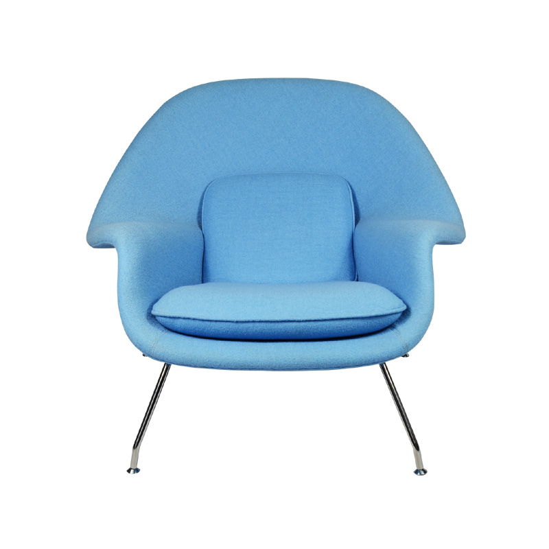 Womb Chair And Ottoman Replica in Fabric FA040-F