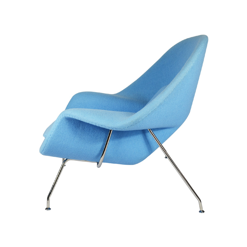 Womb Chair And Ottoman Replica in Fabric FA040-F