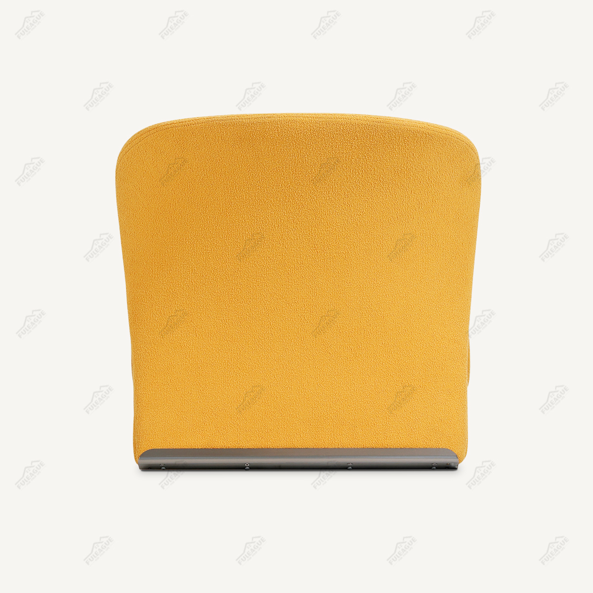 Armless Easy Chair In Fabric FA377-F