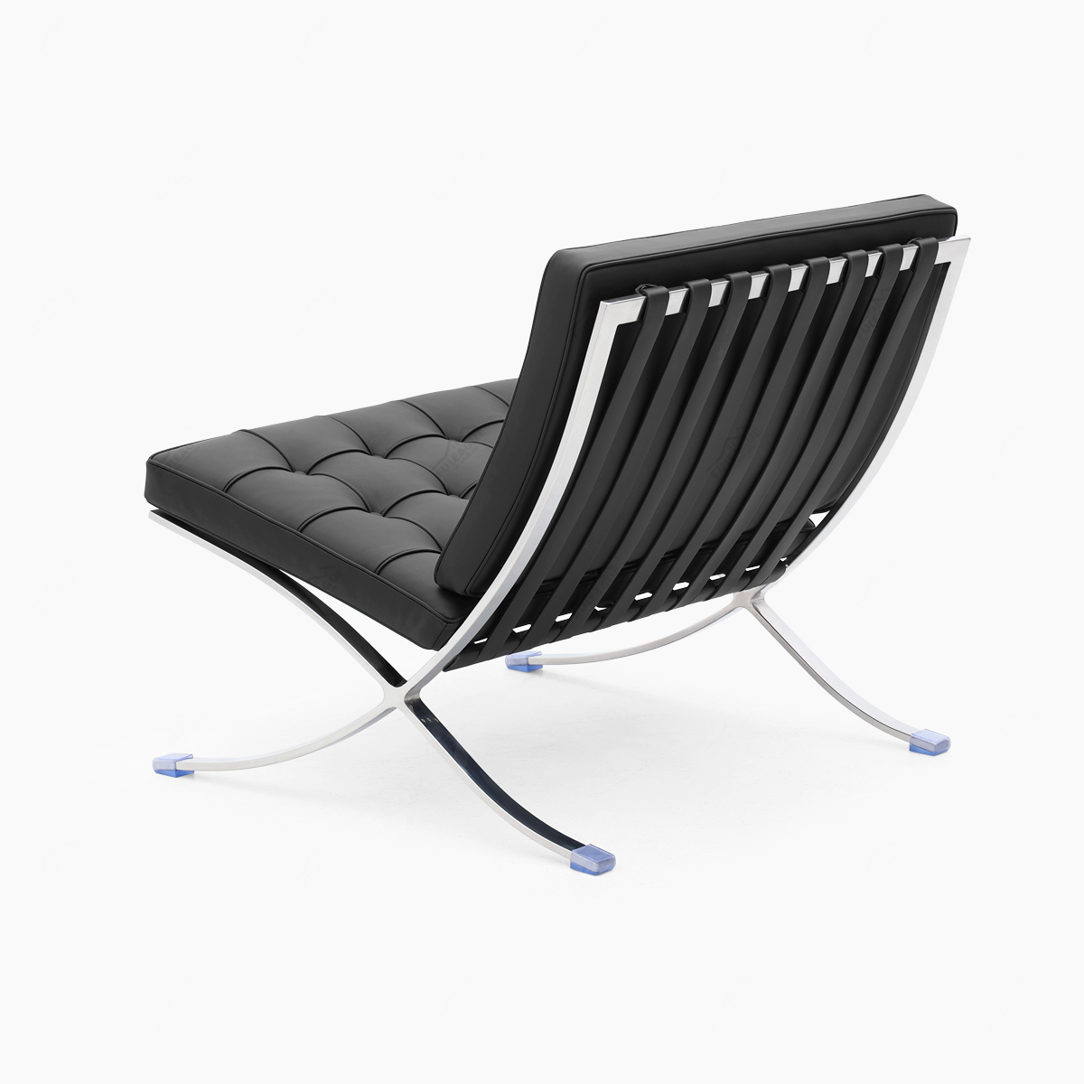 Barcelona Chair Replica in Genuine Top Grain Leather FA011-1S-ITL