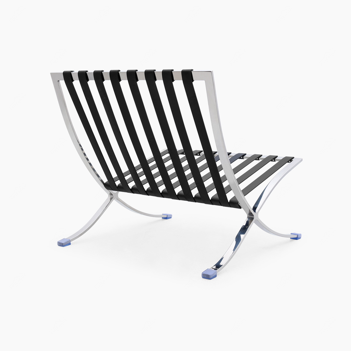 Barcelona Chair Replica in Genuine Top Grain Leather FA011-1S-ITL