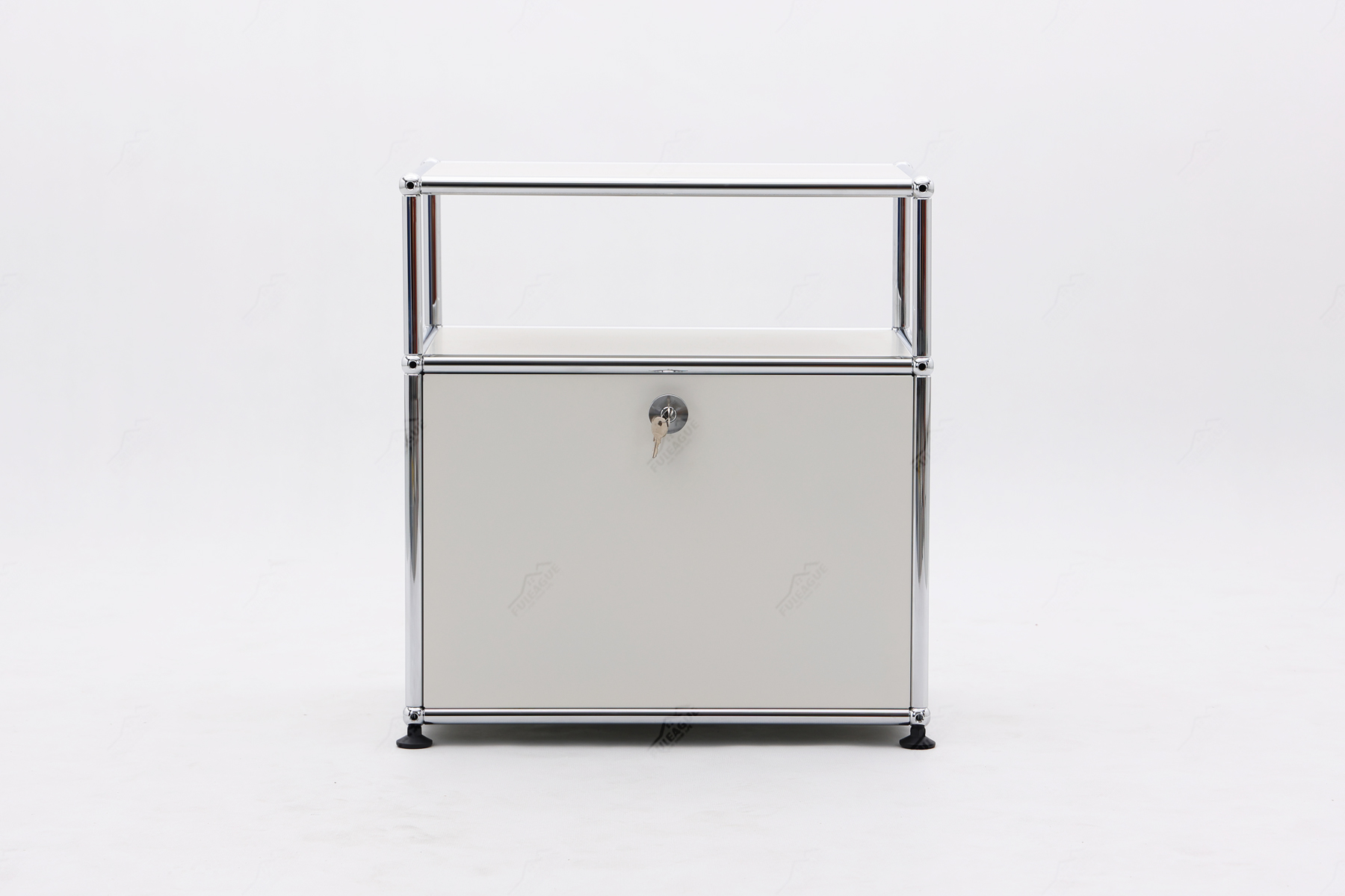 Fuleague white nightstand high quality FT083
