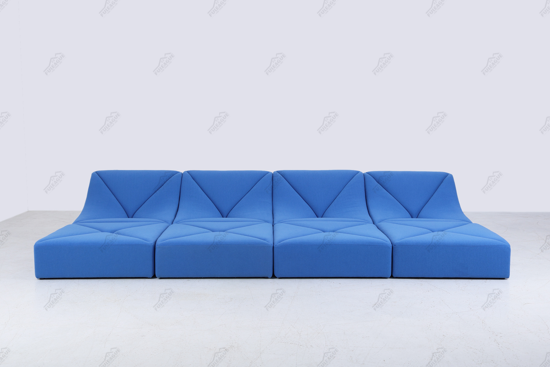 Fuleague fabric sectional sofa high quality FA399-8PCS-B