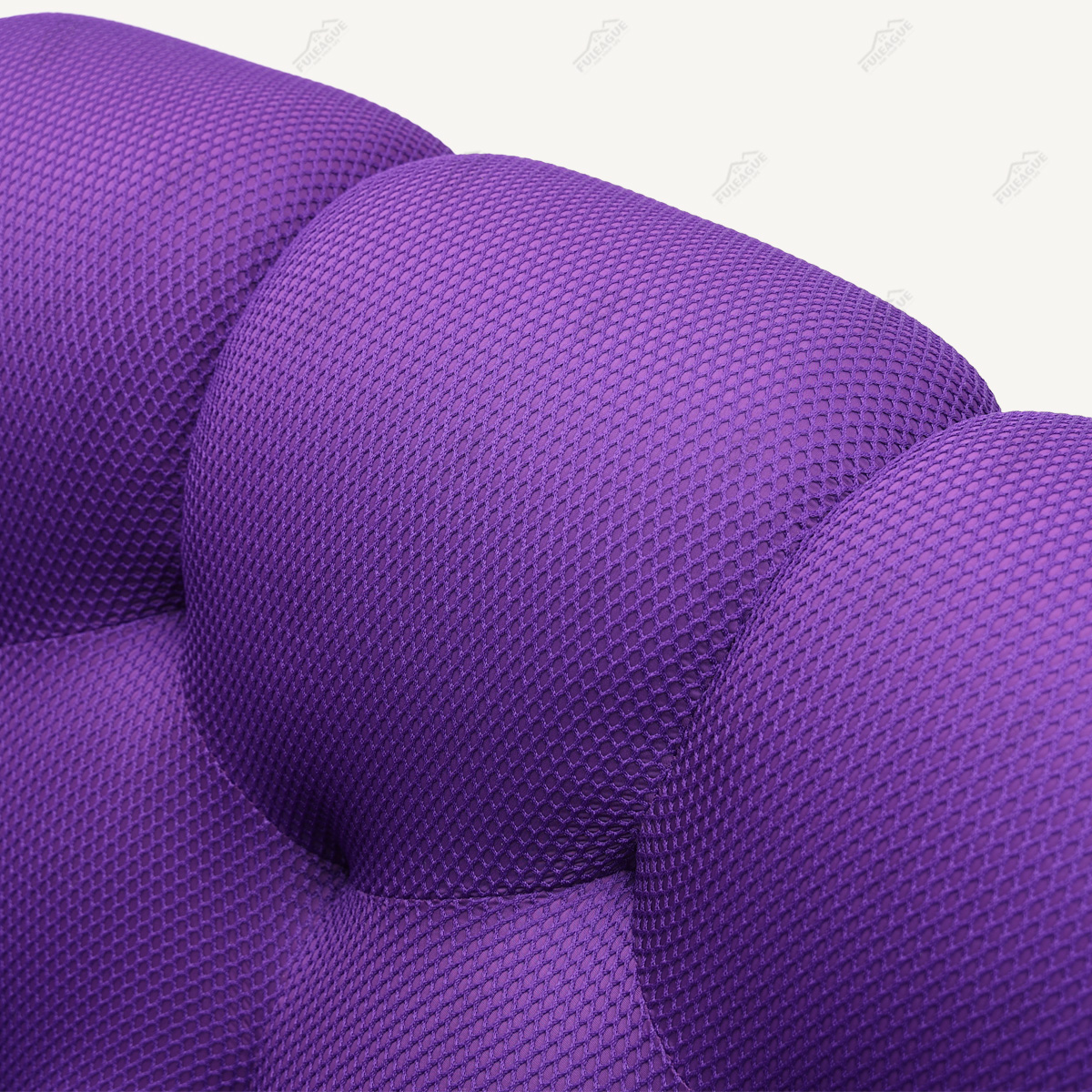 Bubble Curved 2.5-Seat Sofa Replica in Fabric FA346-2.5S-F