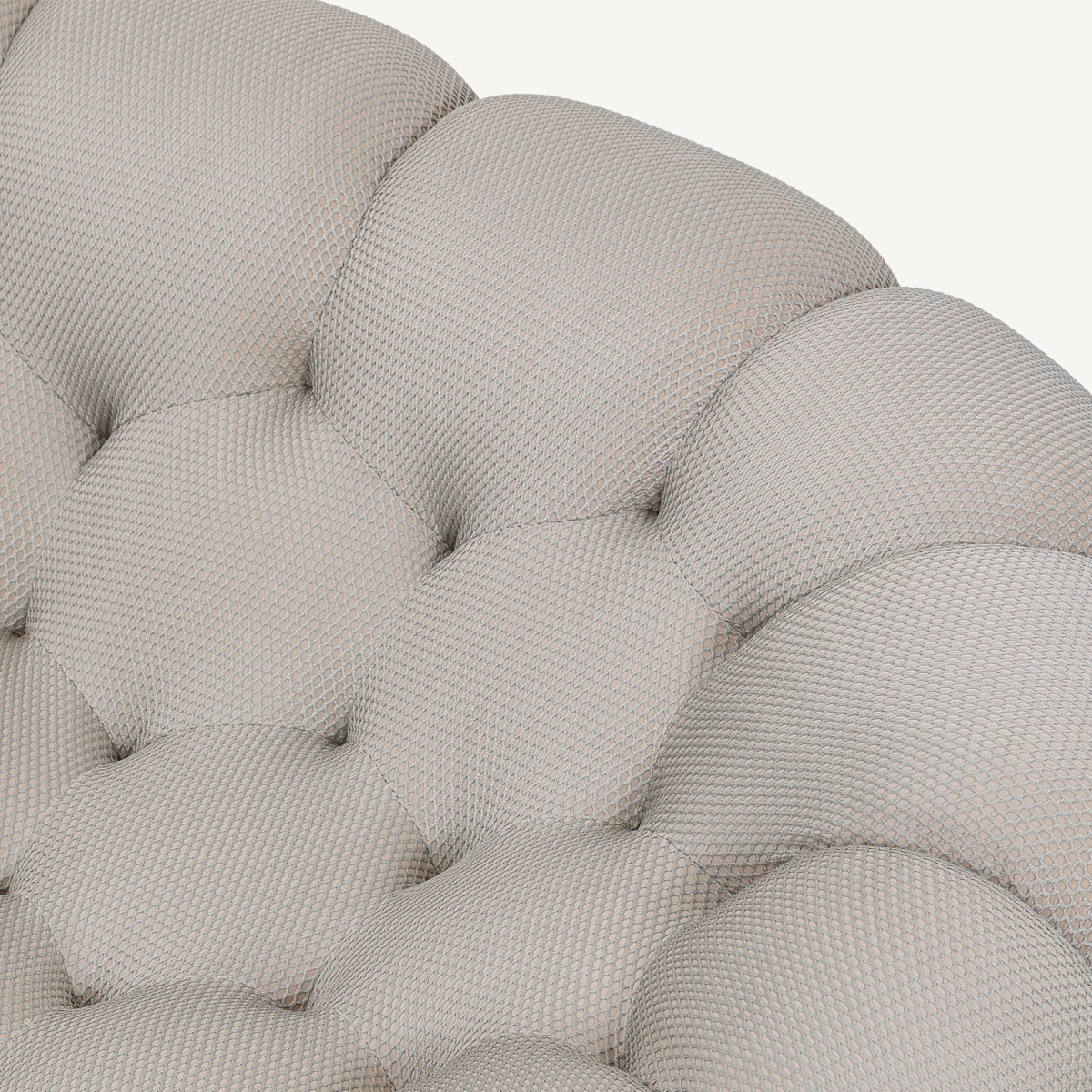 Bubble Curved 2.5-Seat Sofa Replica in Fabric FA346-2.5S-F