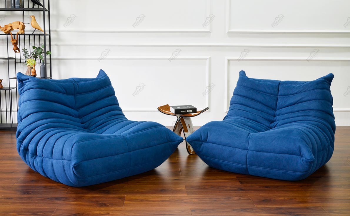 Fuleague sori yanagi butterfly stool FA091-Pony skin