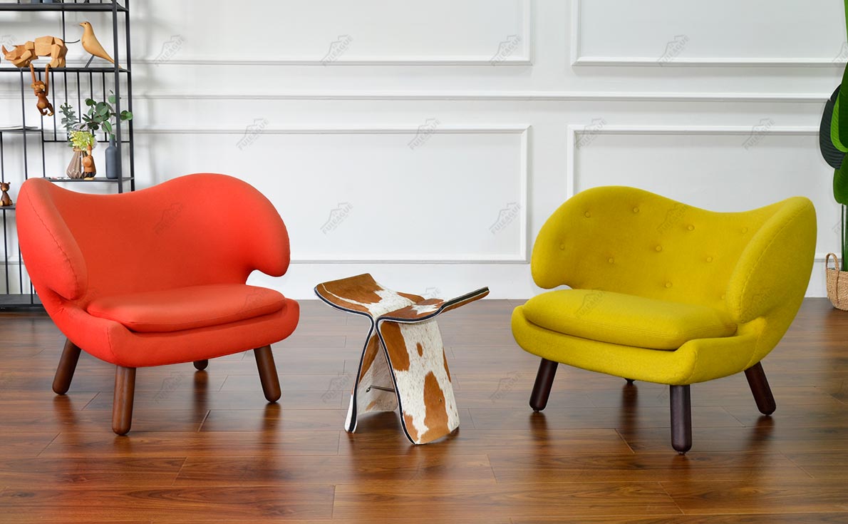 Fuleague butterfly stool replica FA091-Pony skin