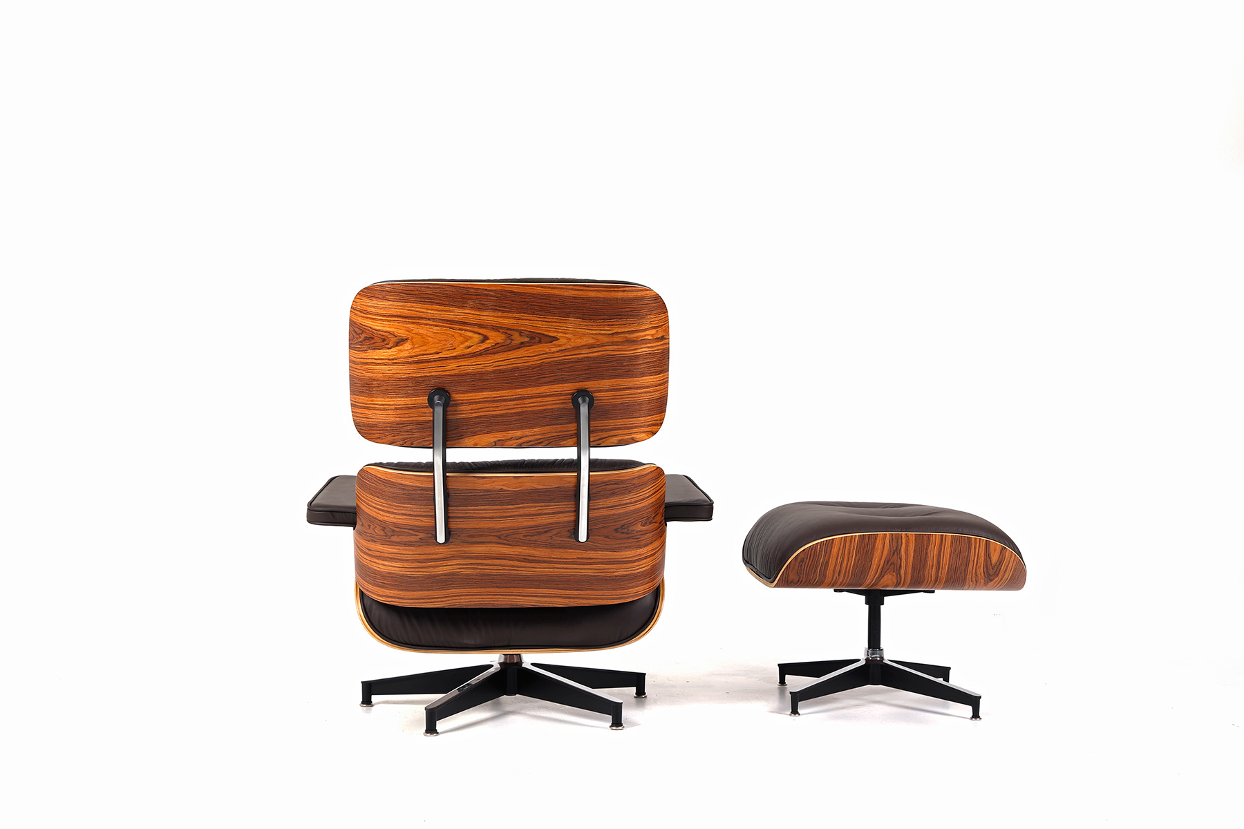 back view of eames lounge chair replica by fuleague