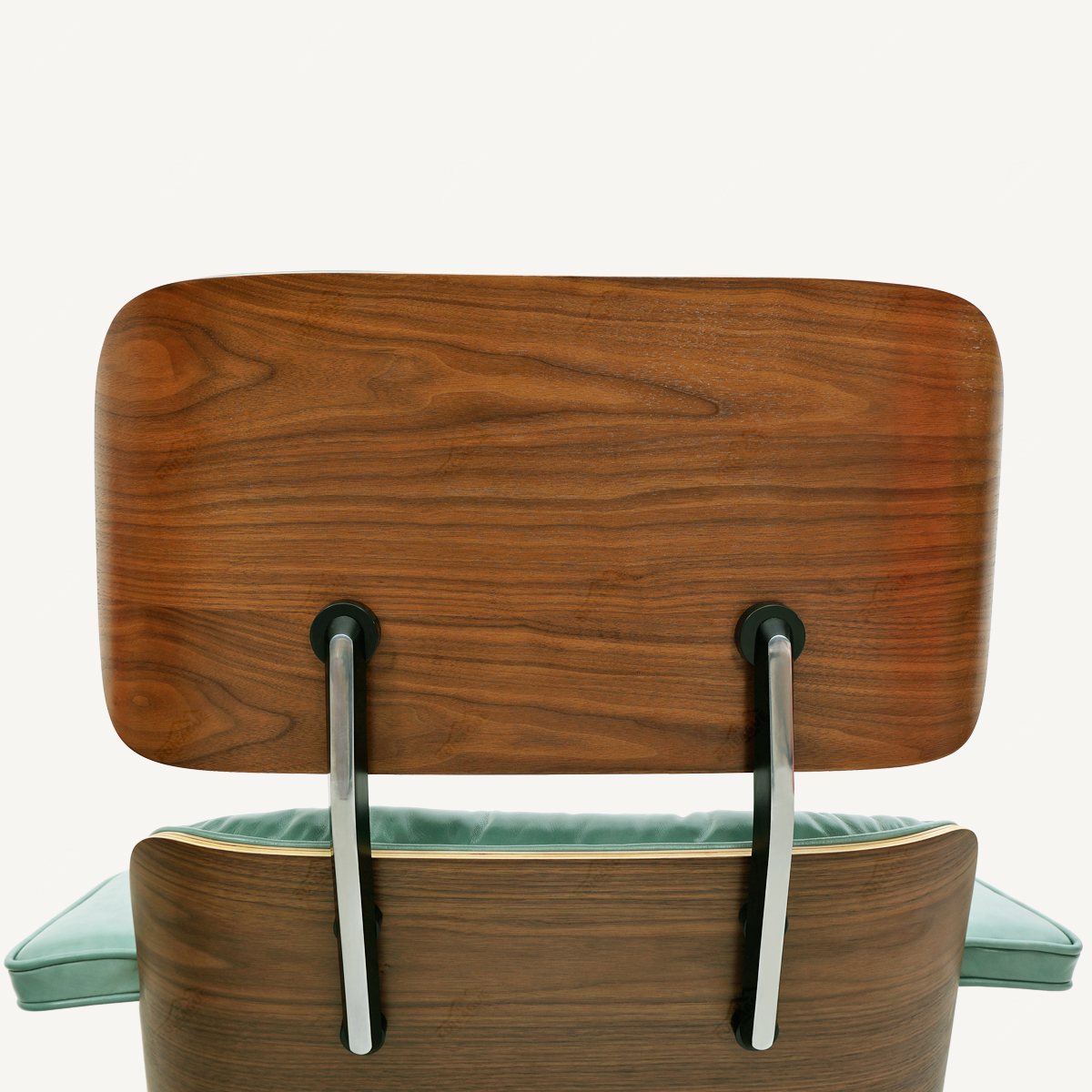 Charles Lounge Chair and ottoman Replica FA331-VWL in Vintage Waxed Leather