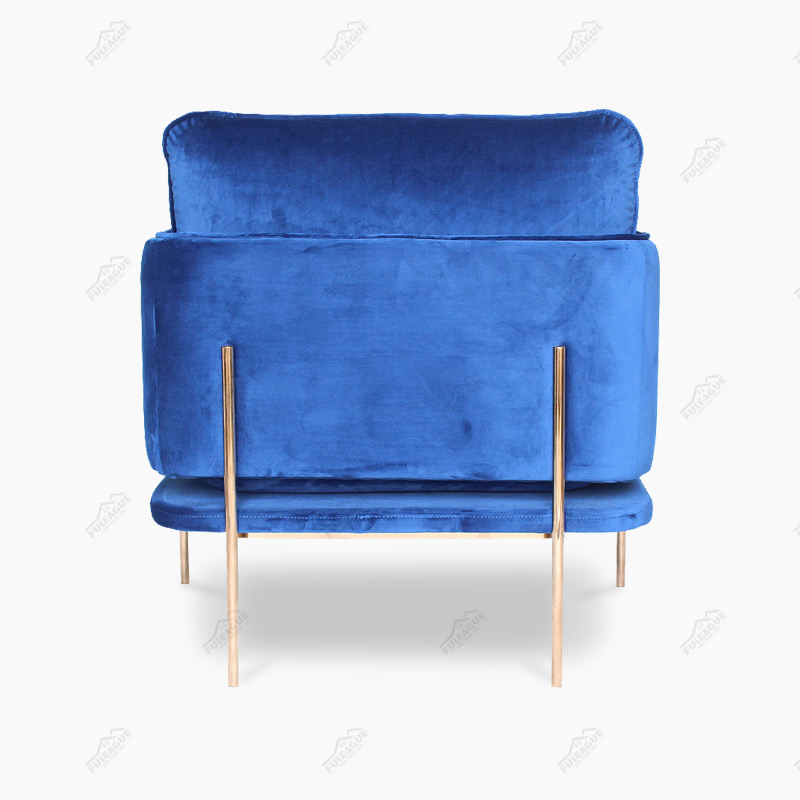 Cloud Ln1 Lounge Chair Replica in Fabric FA208-1S-F