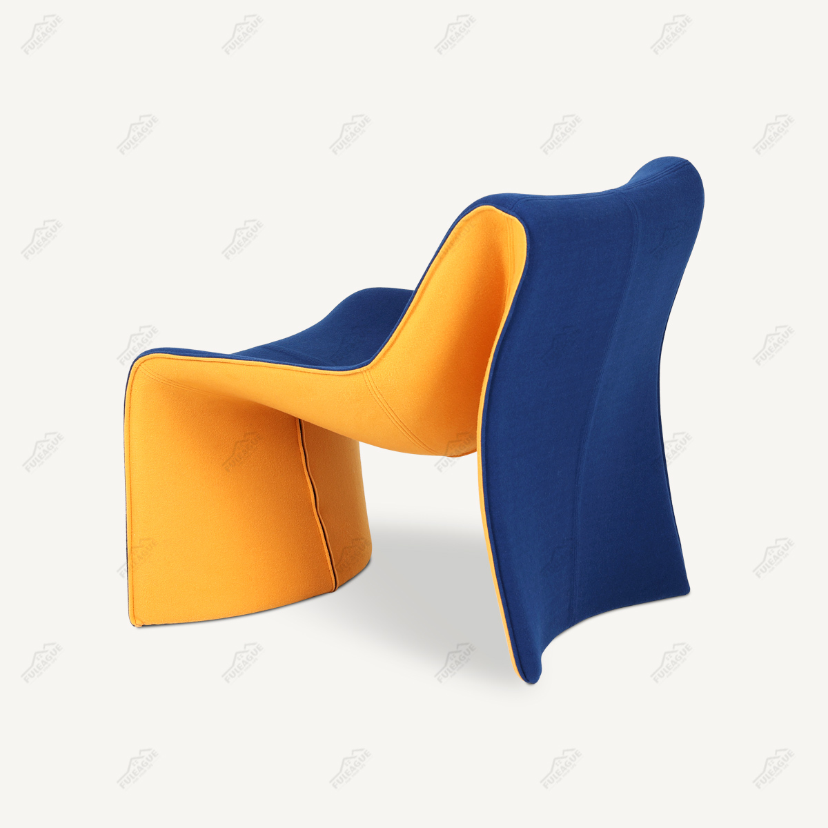 Contemporary 181 Cloth Lounge Chair