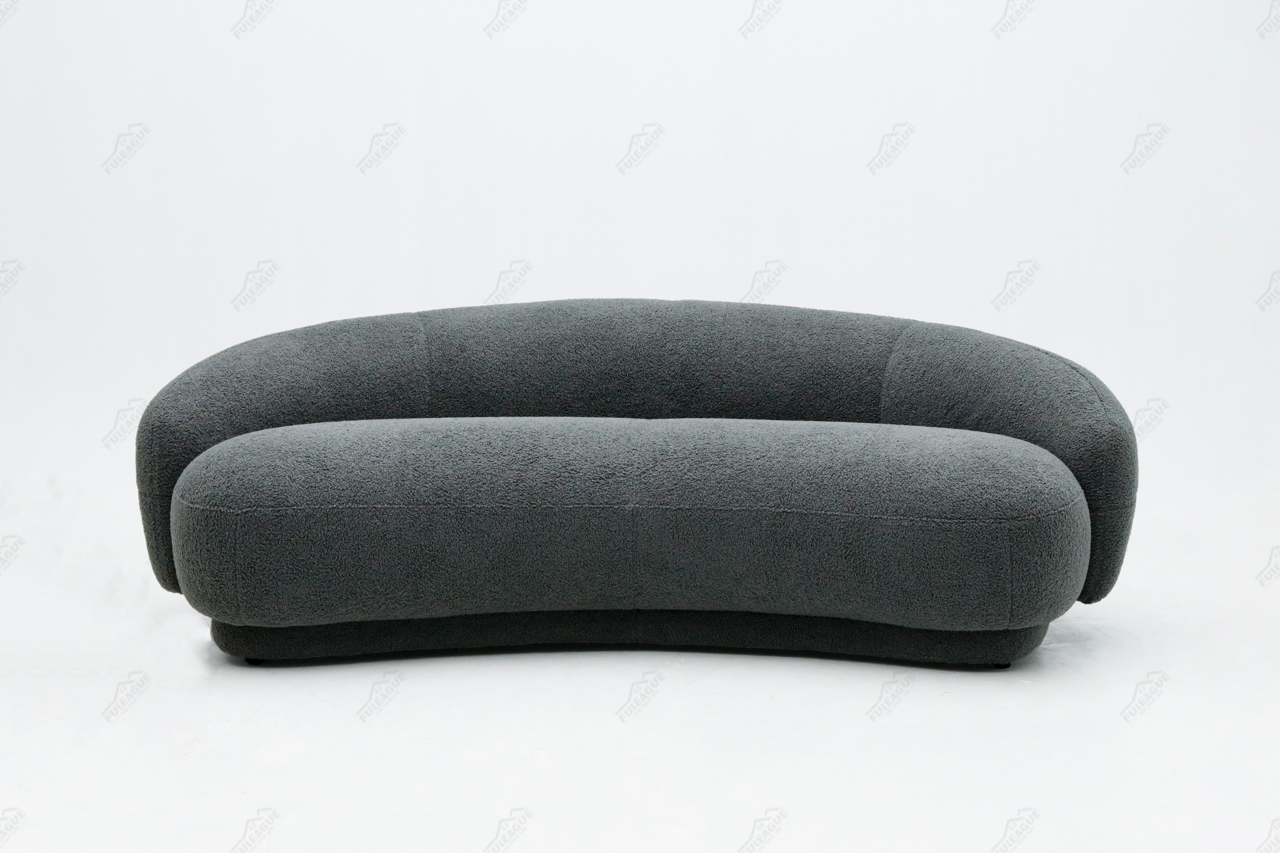 Fuleague modern curved couch FA391-2S-F
