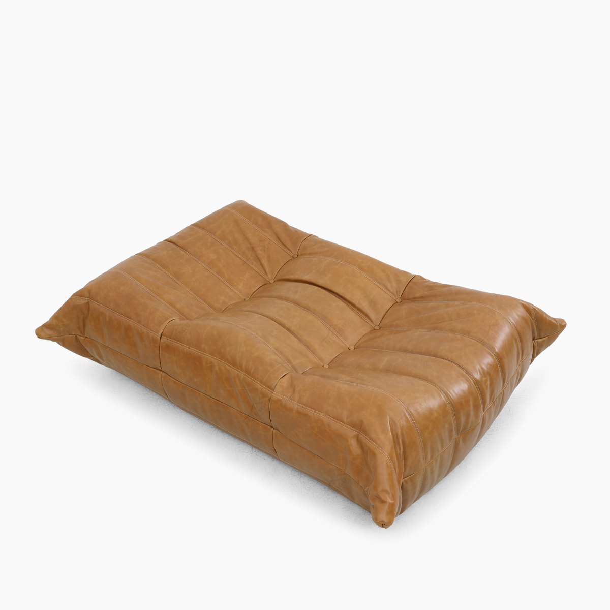 Ducaroy 2 Seater Ottoman Replica in Genuine Leather FA233-O-Large-L