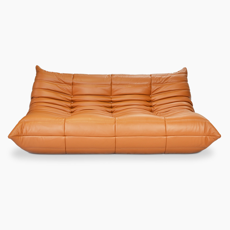 Ducaroy Couch Replica in Genuine Leather FA233-3S-L