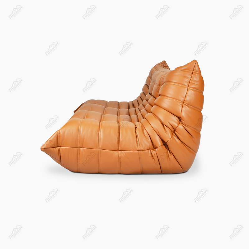 Ducaroy Couch Replica in Genuine Leather FA233-3S-L