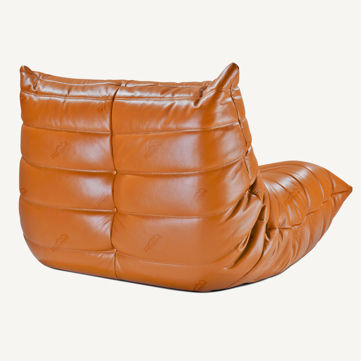 Ducaroy Fireside Chair Replica in Genuine Leather FA233-1S-L