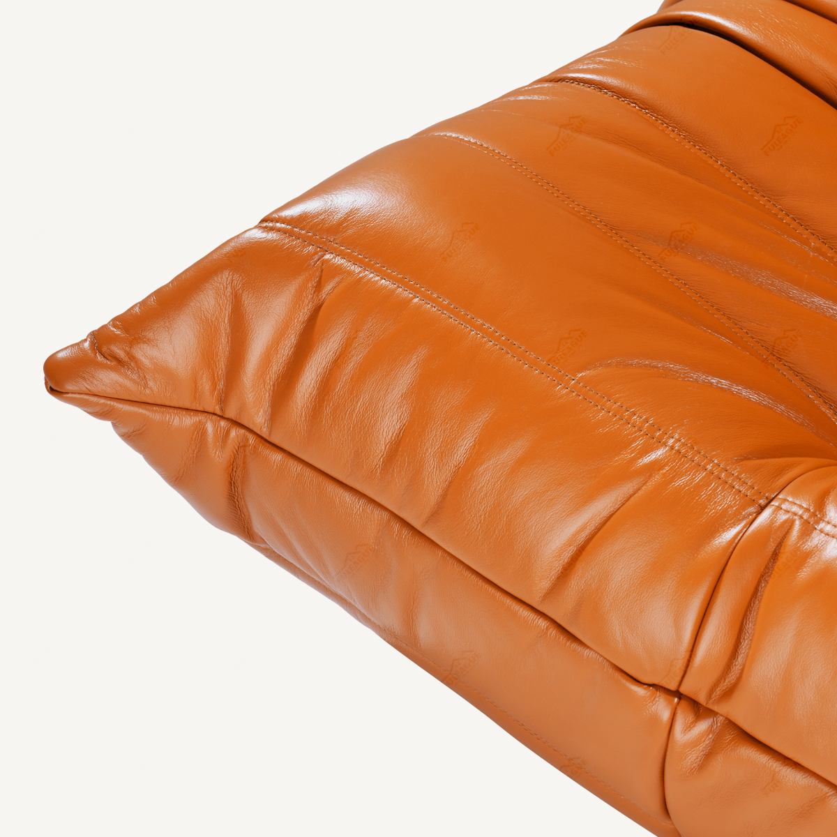 Ducaroy Fireside Chair Replica in Genuine Leather FA233-1S-L