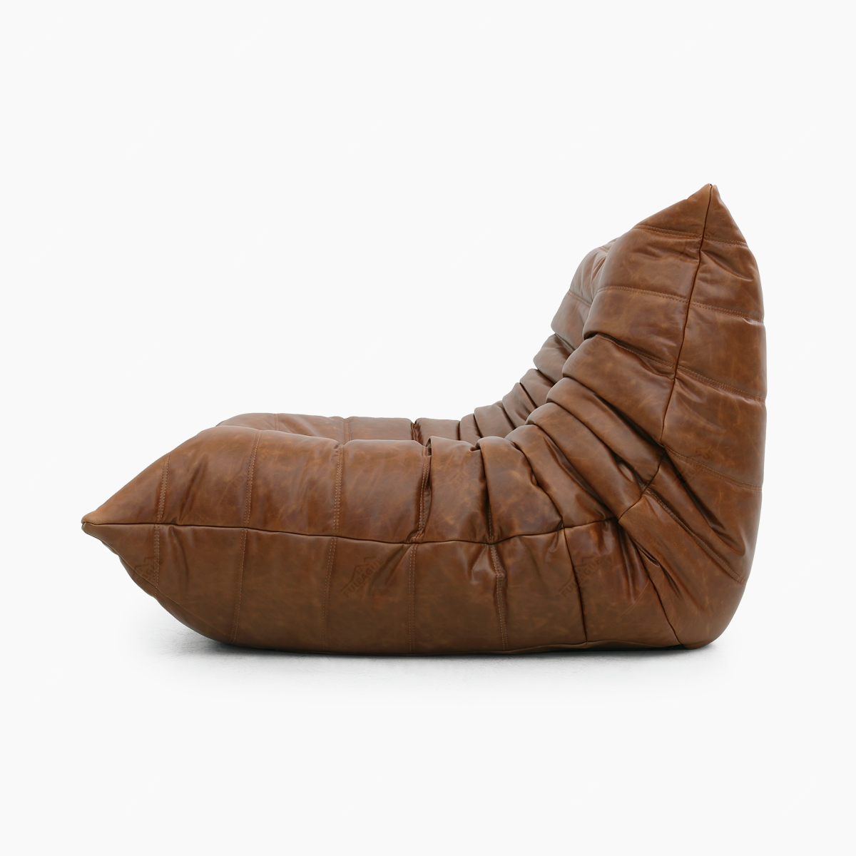 Ducaroy Fireside Chair Replica in Genuine Leather FA233-1S-L