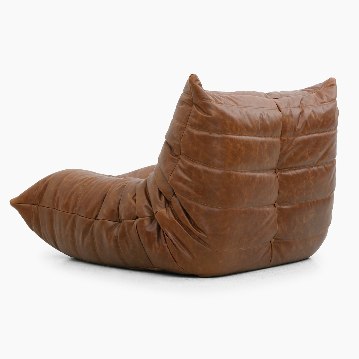 Ducaroy Fireside Chair Replica in Genuine Leather FA233-1S-L