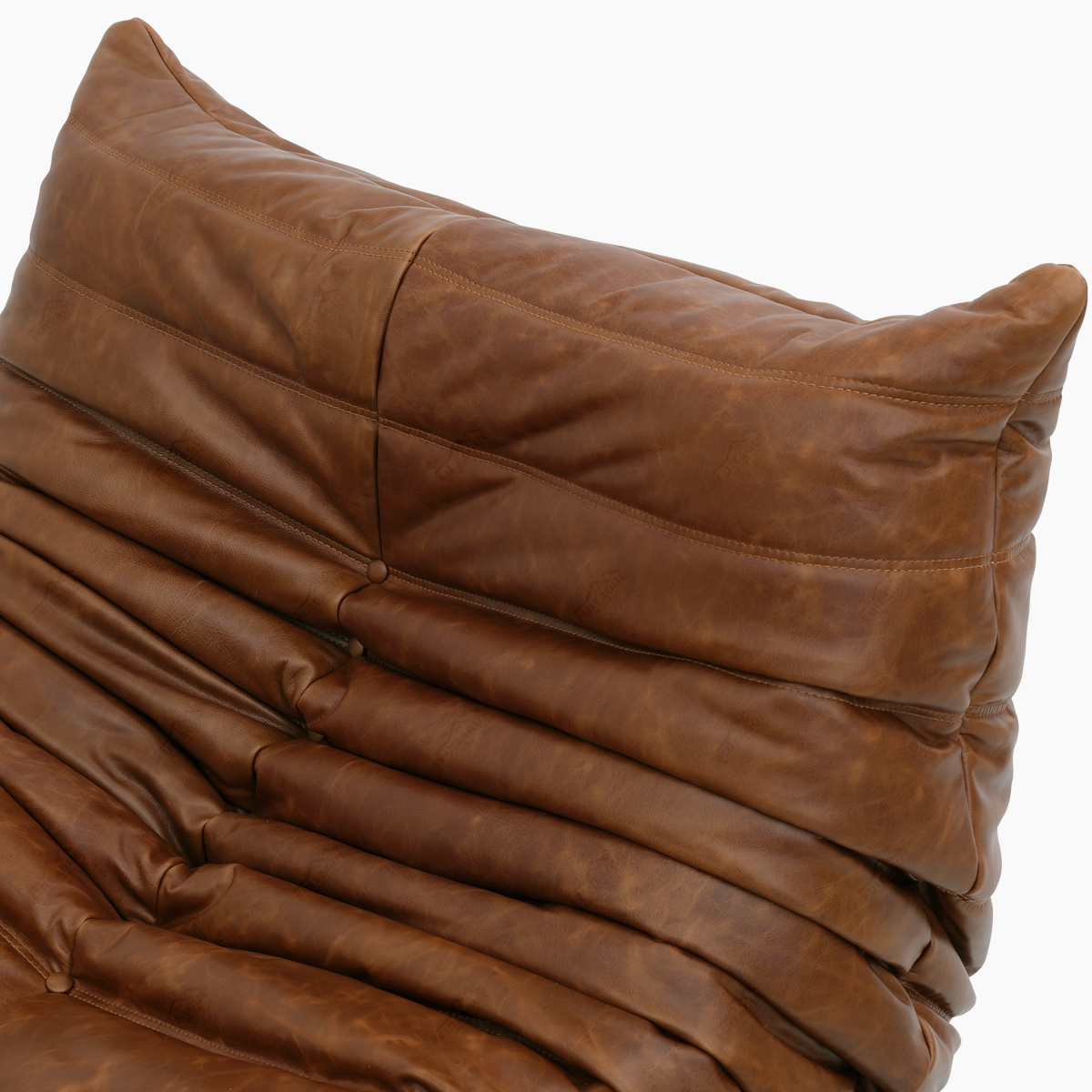 Ducaroy Fireside Chair Replica in Genuine Leather FA233-1S-L