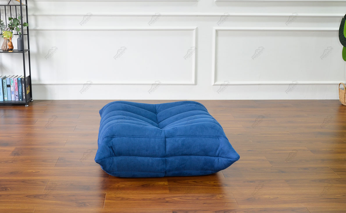 Fuleague fabric ottoman footstool high quality and comfortable for home, restaurant and hotel