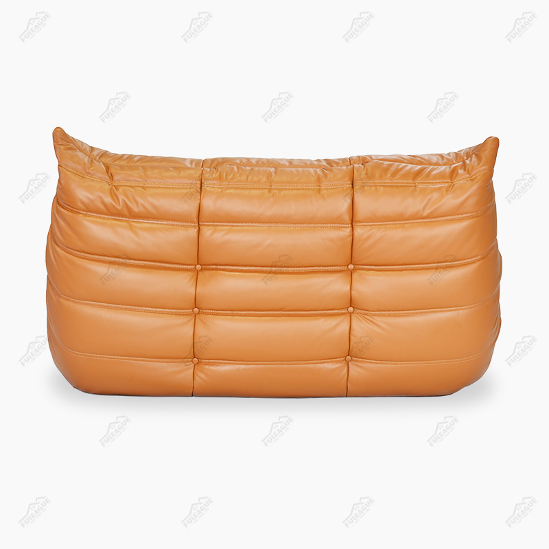 Ducaroy Leather Sofa and Lounge Combination in Genuine Leather FA233-L