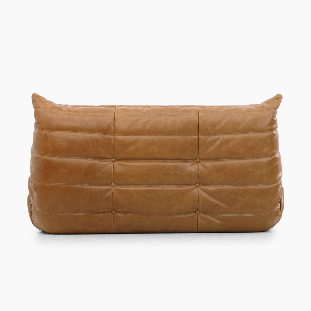 Ducaroy Love Seat without Arms Replica 2 Seater Leather Look Sofa FA233-2S-L