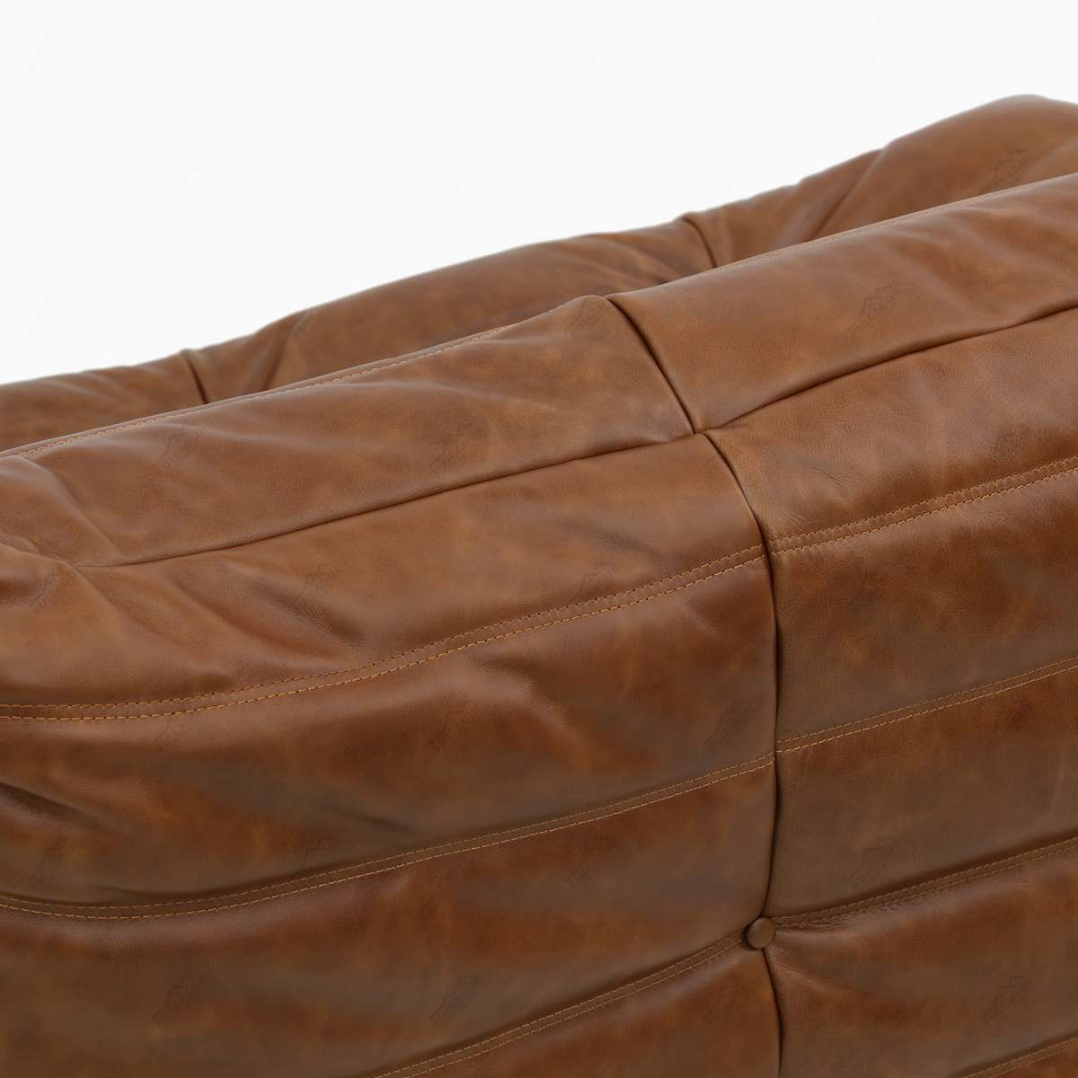 Ducaroy Love Seat without Arms Replica 2 Seater Leather Look Sofa FA233-2S-L