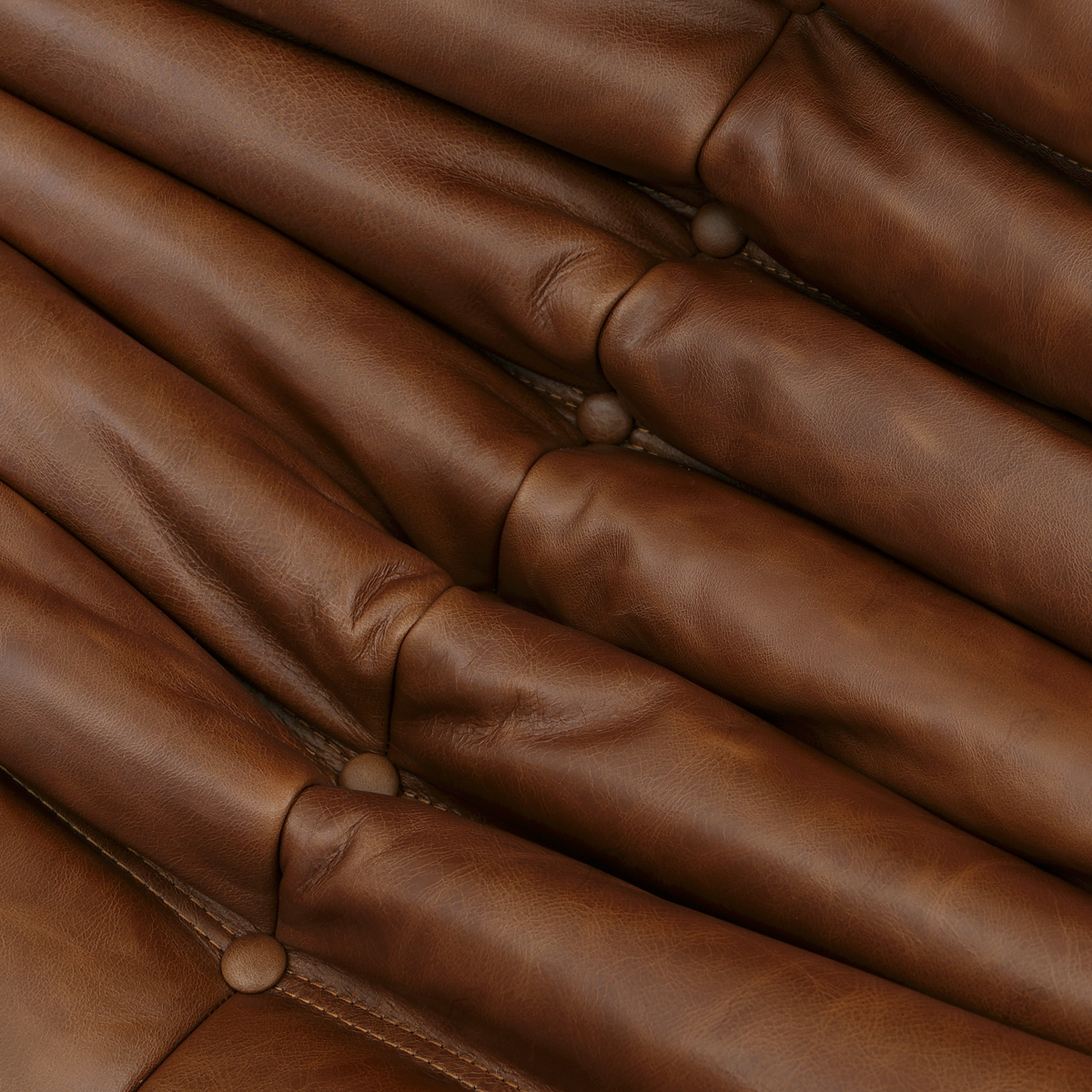 Ducaroy Love Seat without Arms Replica 2 Seater Leather Look Sofa FA233-2S-L