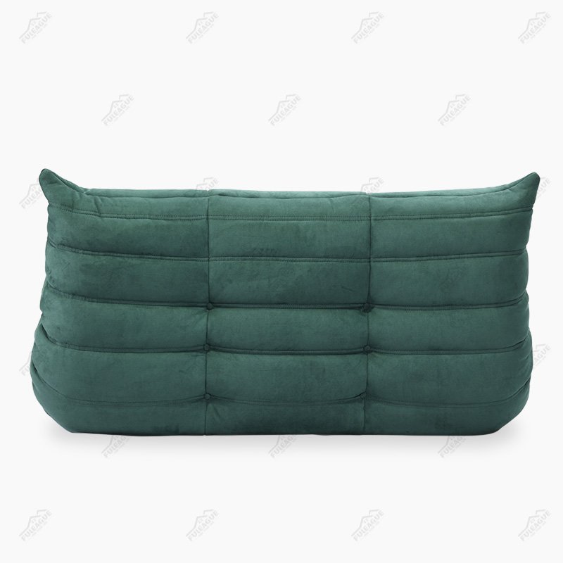 Ducaroy loveseat without arms in Fabric Upholstery FA233-2S-F