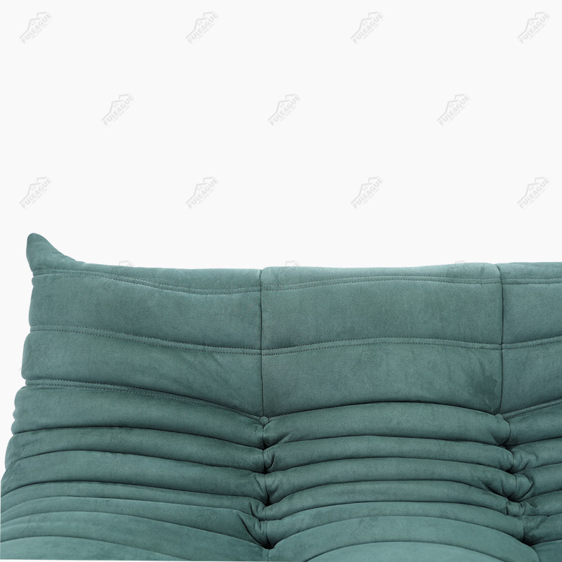 Ducaroy loveseat without arms in Fabric Upholstery FA233-2S-F