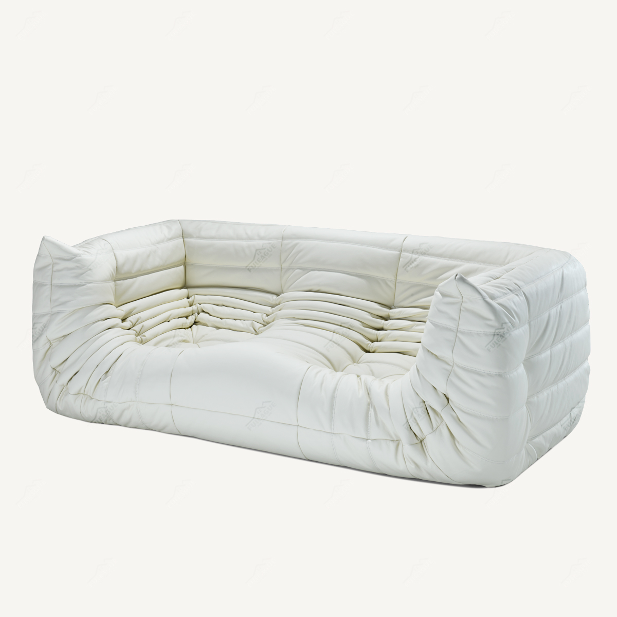 Ducaroy Medium Sofa Replica in Genuine Leather FA233-MS-L