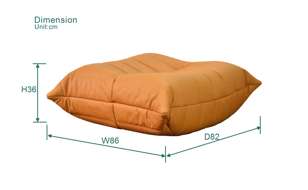 Fuleague Ducaroy ottoman high quality and comfortable for home, restaurant and hotel