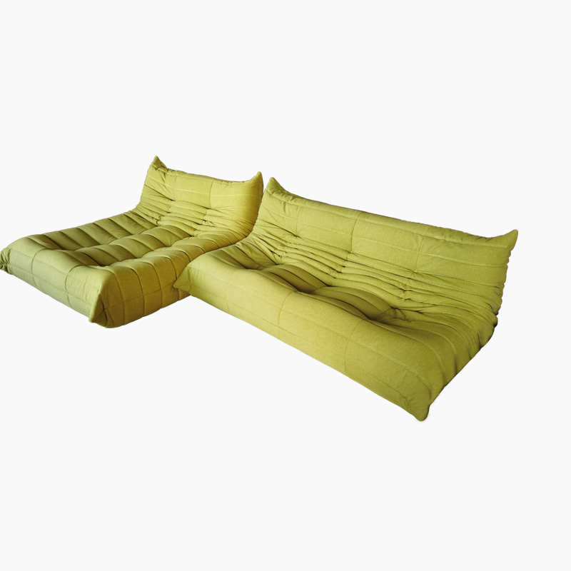 Ducaroy Sofa Replica in Fabric by 3-Seat Sofa and Ducaroy Lounge FA233-3S&L-F