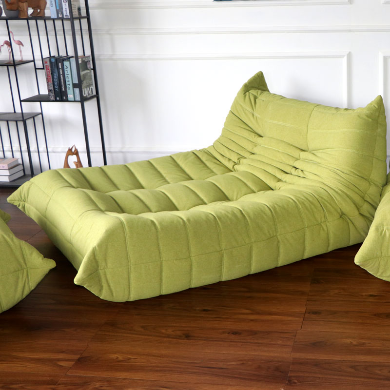 Ducaroy Sofa Replica in Fabric by 3-Seat Sofa and Ducaroy Lounge FA233-3S&L-F