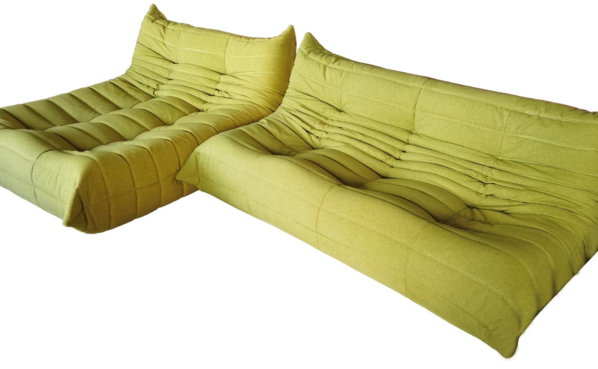 Fuleague 3 & 2 seater fabric sofas high quality and comfortable for home, restaurant and hotel