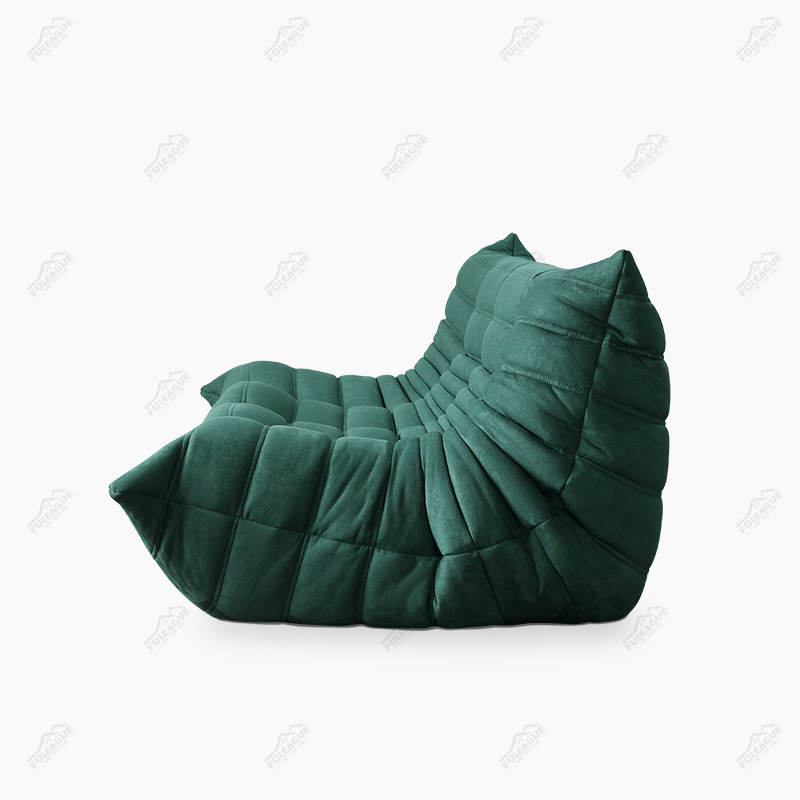 Ducaroy sofa without arms in Fabric Upholstery FA233-3S-F