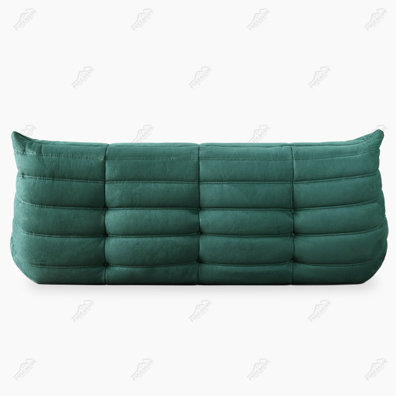 Ducaroy sofa without arms in Fabric Upholstery FA233-3S-F