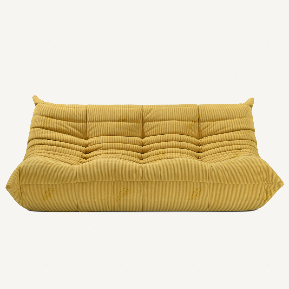 Ducaroy sofa without arms in Fabric Upholstery FA233-3S-F