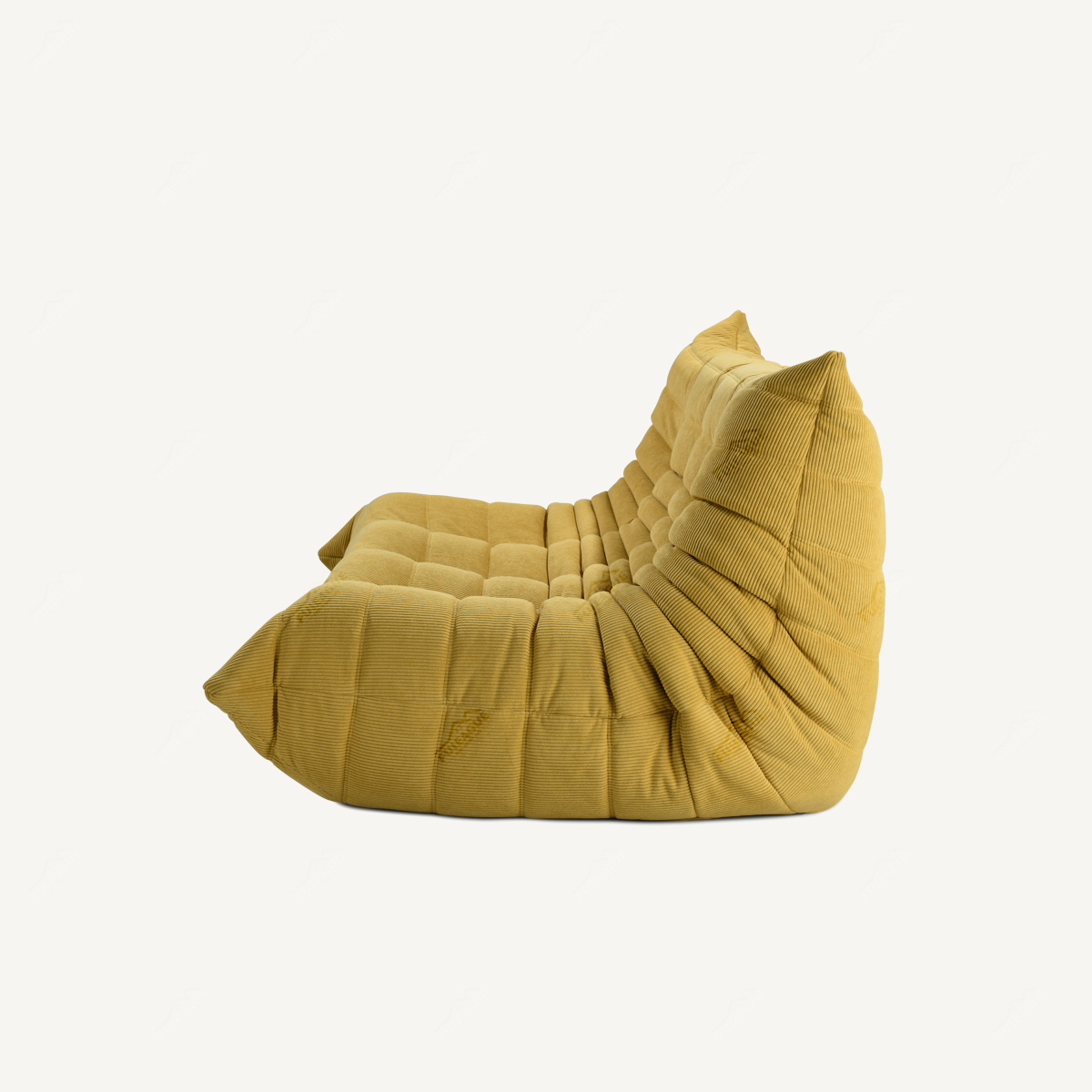 Ducaroy sofa without arms in Fabric Upholstery FA233-3S-F