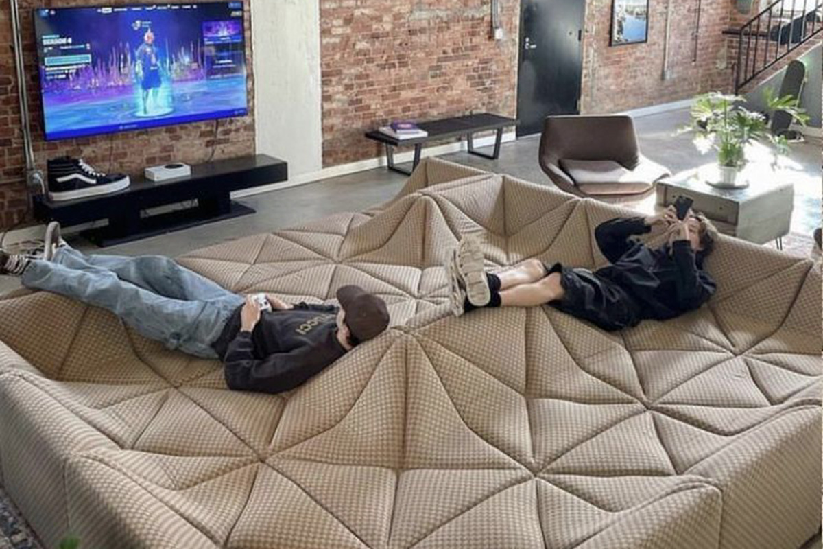 customizable sectional couch