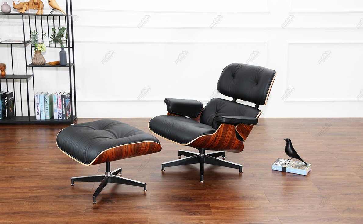Fuleague eams leather lounge chair FA331-ITL