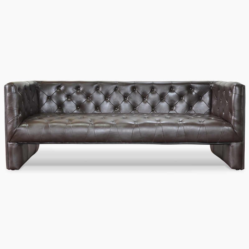 Edwards Sofa Three Seater Leather Sofa FA172-3S-ANL