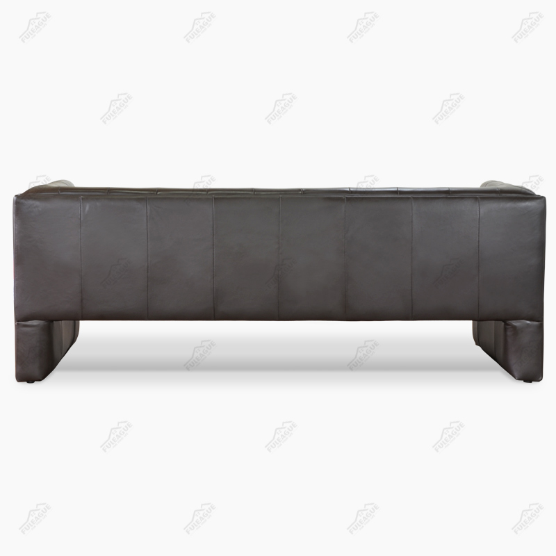 Edwards Sofa Three Seater Leather Sofa FA172-3S-ANL